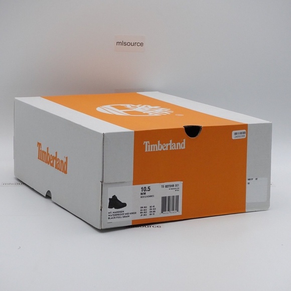 NEW Timberland Mt. Maddsen Mid Hiker Waterproof Boots TB-02731R-001 - Picture 11 of 16